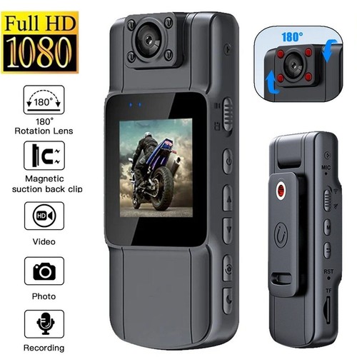 Videocamera 1080p mini corpo - videocamera,