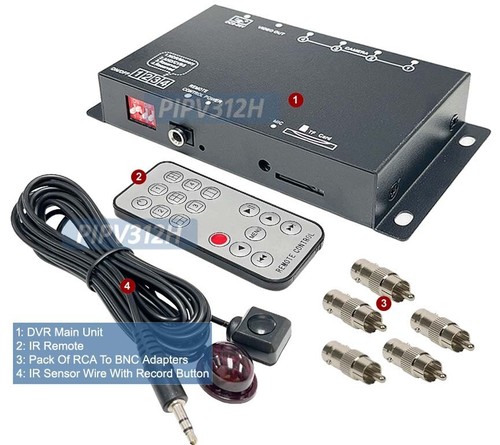Mini dvr per tvi cvi - sd,