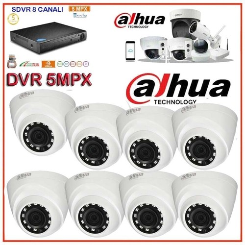 Kit videosorveglianza dvr - kit, 8
